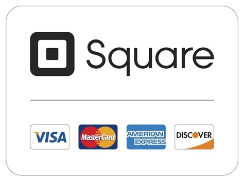 square reader credit card sign